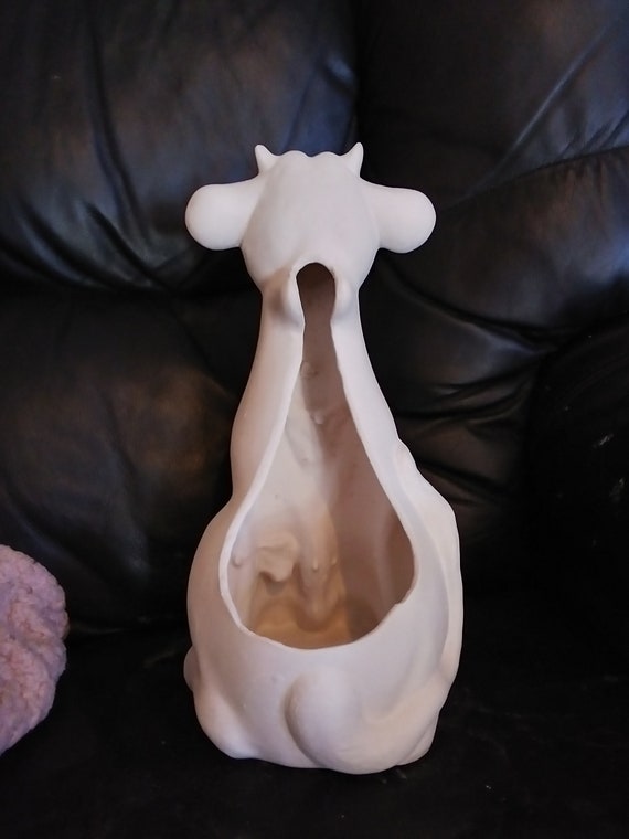 Animal ceramic 2024 toilet brush holder