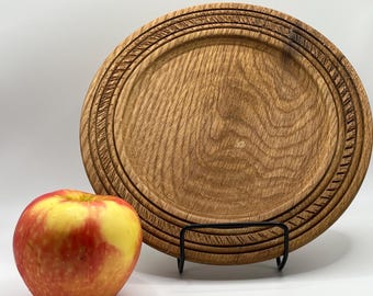 Handturned Wooden Plate