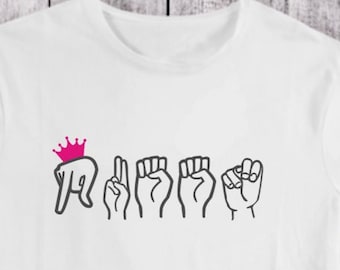 ASL queen, American Sign Language, Fingerspelling, Custom Phrases, Communication Awareness, Diversity Awareness