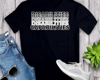 Fading Disabilities to Capabilities, Unique Abilities, Empower, Inclusion, Special Ed, Teacher, Advocate, Special Needs, Neurodiversity