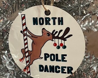 North Pole dancer Ornament