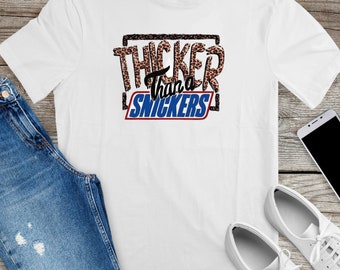 Thicker Than a Snickers Short Set - Etsy