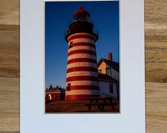 Photo of West Quoddy Head Light in Maine