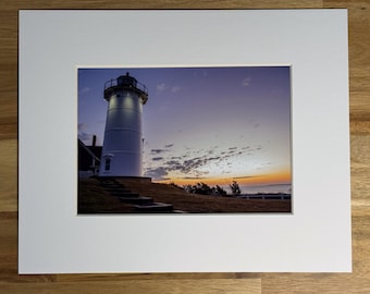 Photo Print of Nobska Lighthouse at Dawn