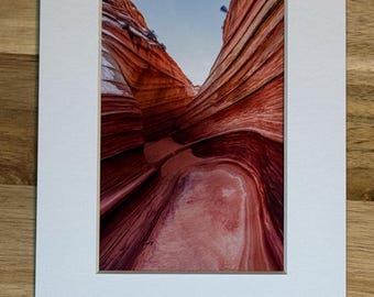 Photo from The Wave at Coyote buttes in Arizona
