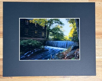 Photo Print of Moffett Mill Dam Waterfall