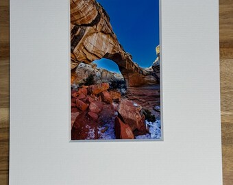 Photo Print of Hickman Bridge Arch in Capitol Reef National Park