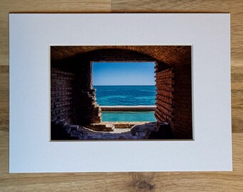Photo from within Fort Jefferson at Dry Tortugas National Park