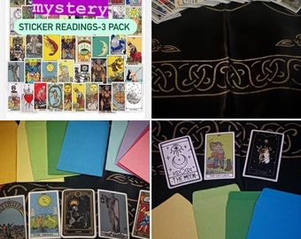 Mystery 3 Tarot Sticker Reading