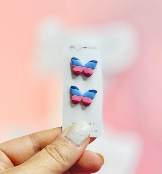 Mini Butterfly Stud Earrings