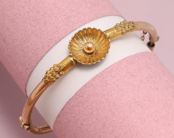 Bracelet Vintage Style En Plaqué Or Jaune - Modèle élégant Et Intemporel