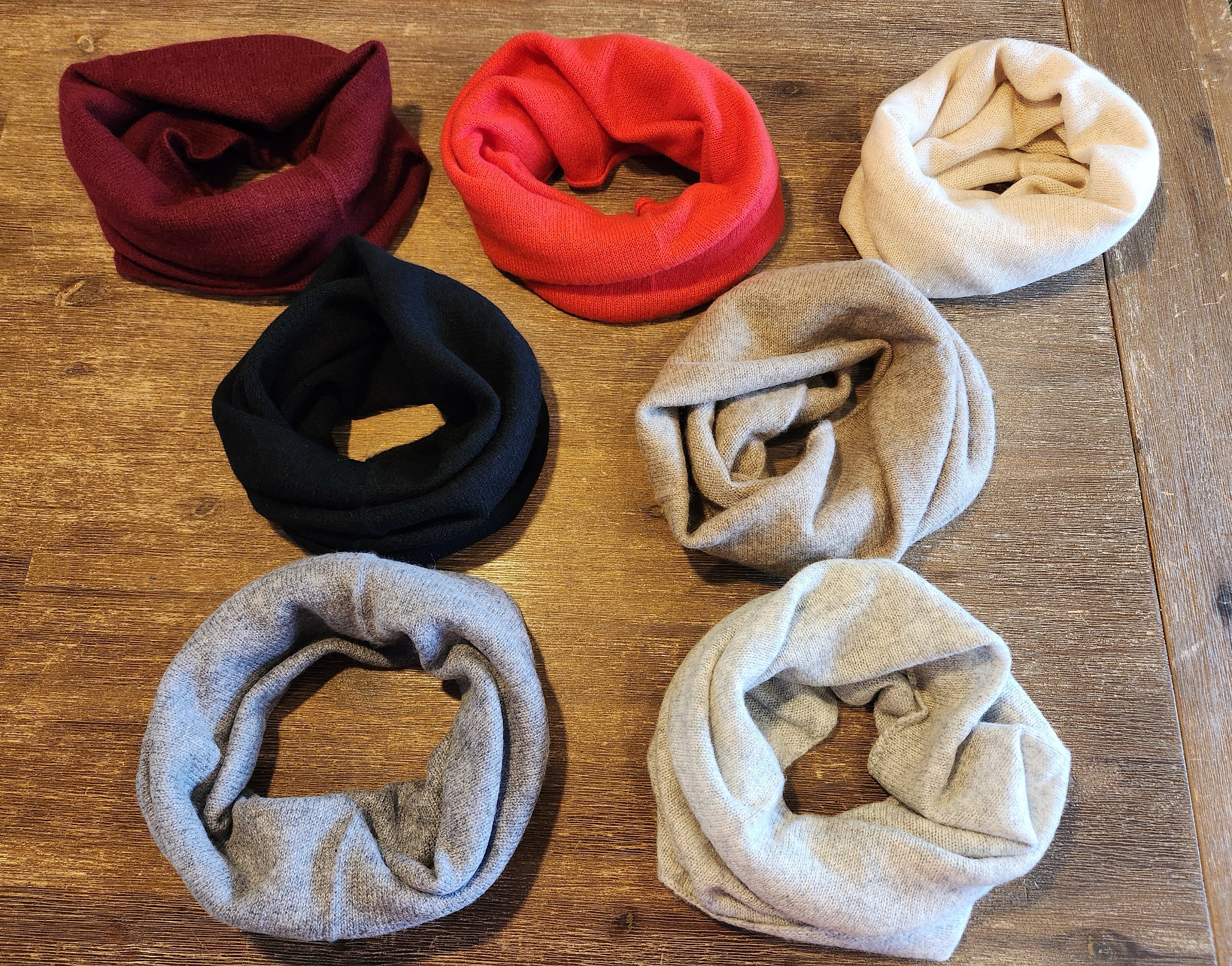 Knitted Snood, Snood, Knitted Neck Warmer, Closed Scarf