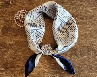 100% mulberry silk scarf, 12 momme pure silk scarf,  small silk charmeuse scarf, 21” / 53 cm