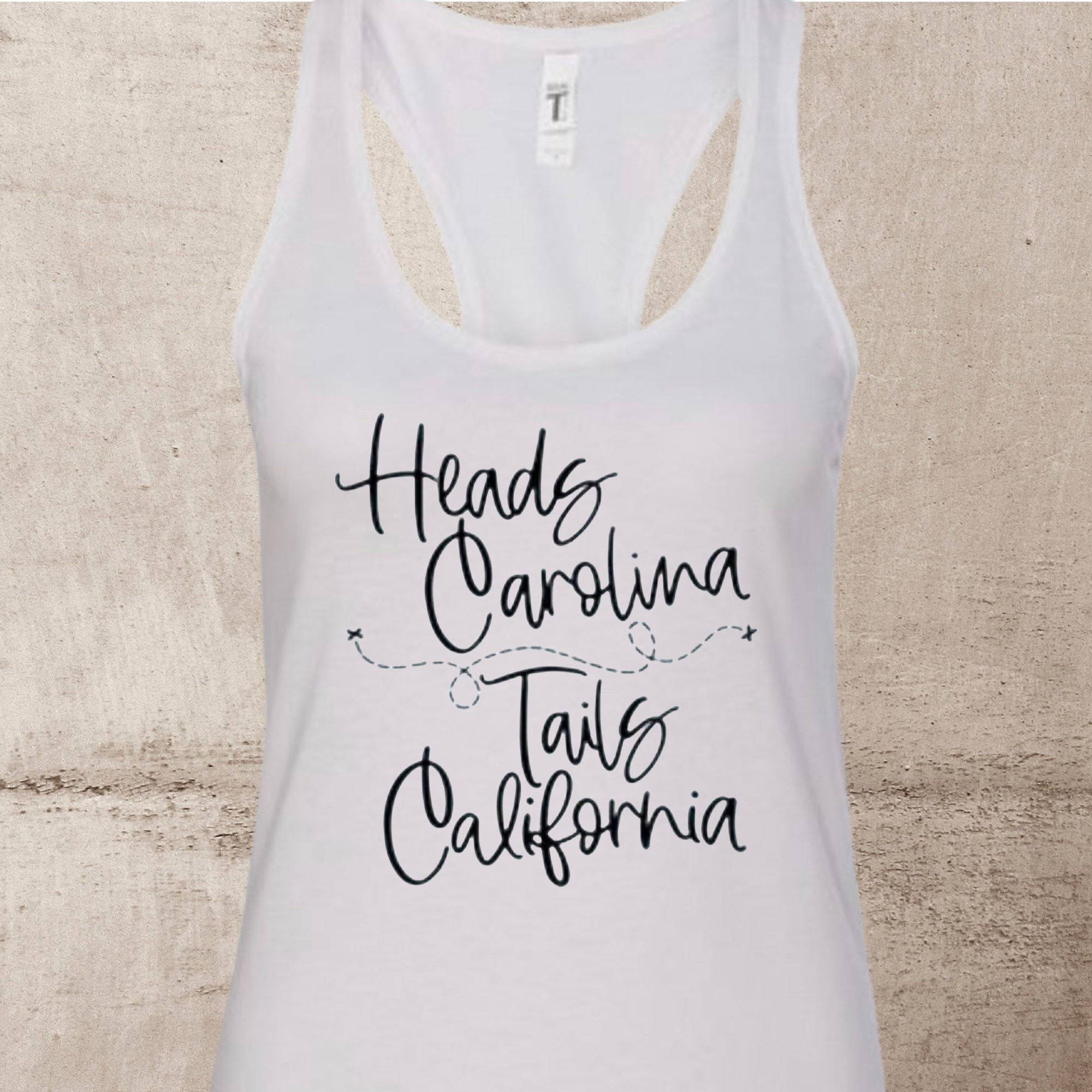 Women's Heads Carolina Tails California Tank Country Etsy