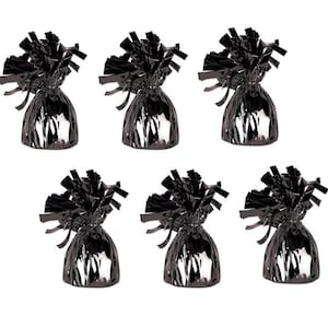 6 oz Balloon Weights, Party Decorations, Balloon Holders - QTY 6 Per Pack, Balloon Table Weights, Birthday, Baby Shower, Party Decorations