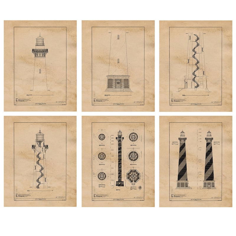 Lighthouse Plans - Etsy