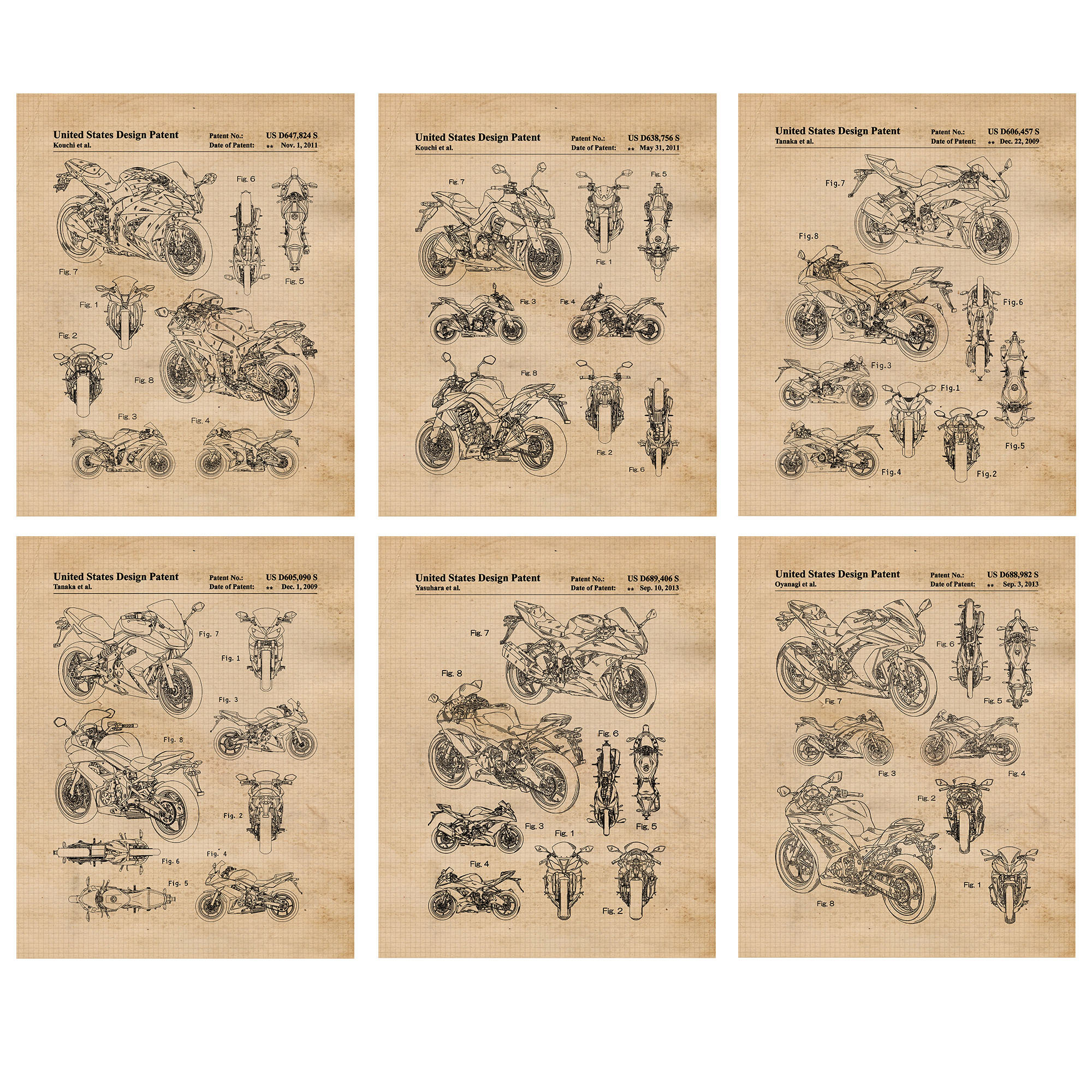 Retro Kawasaki Poster - Etsy