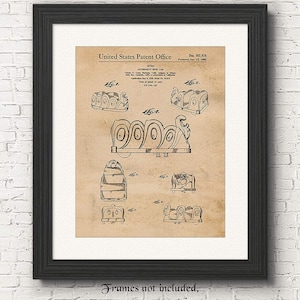 May include: A black and white line drawing of a patent for an amusement ride car. The patent number is 183,876 and the date is January 12, 1960. The drawing shows the car from different angles.