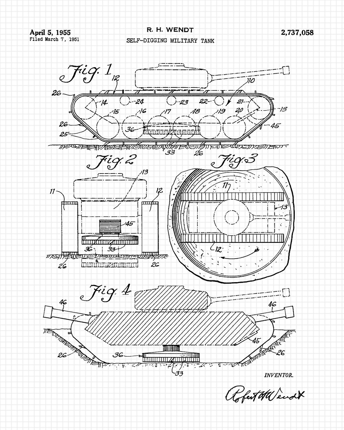 Military Vehicles Patent Poster Prints 6 Unframed Photos | Etsy