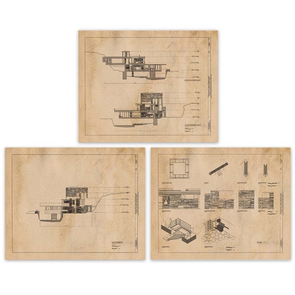 Frank Lloyd Wright Print - Etsy
