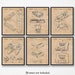 Vintage Video Games Patent Prints, 6 Unframed Photos, Wall Art Decor Gifts for Home Office Man Cave Student Nintendo Gamers Comic-Con Fans