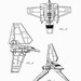 Star Vessels Vehicles Patent Poster Prints 6 Photos Unframed White