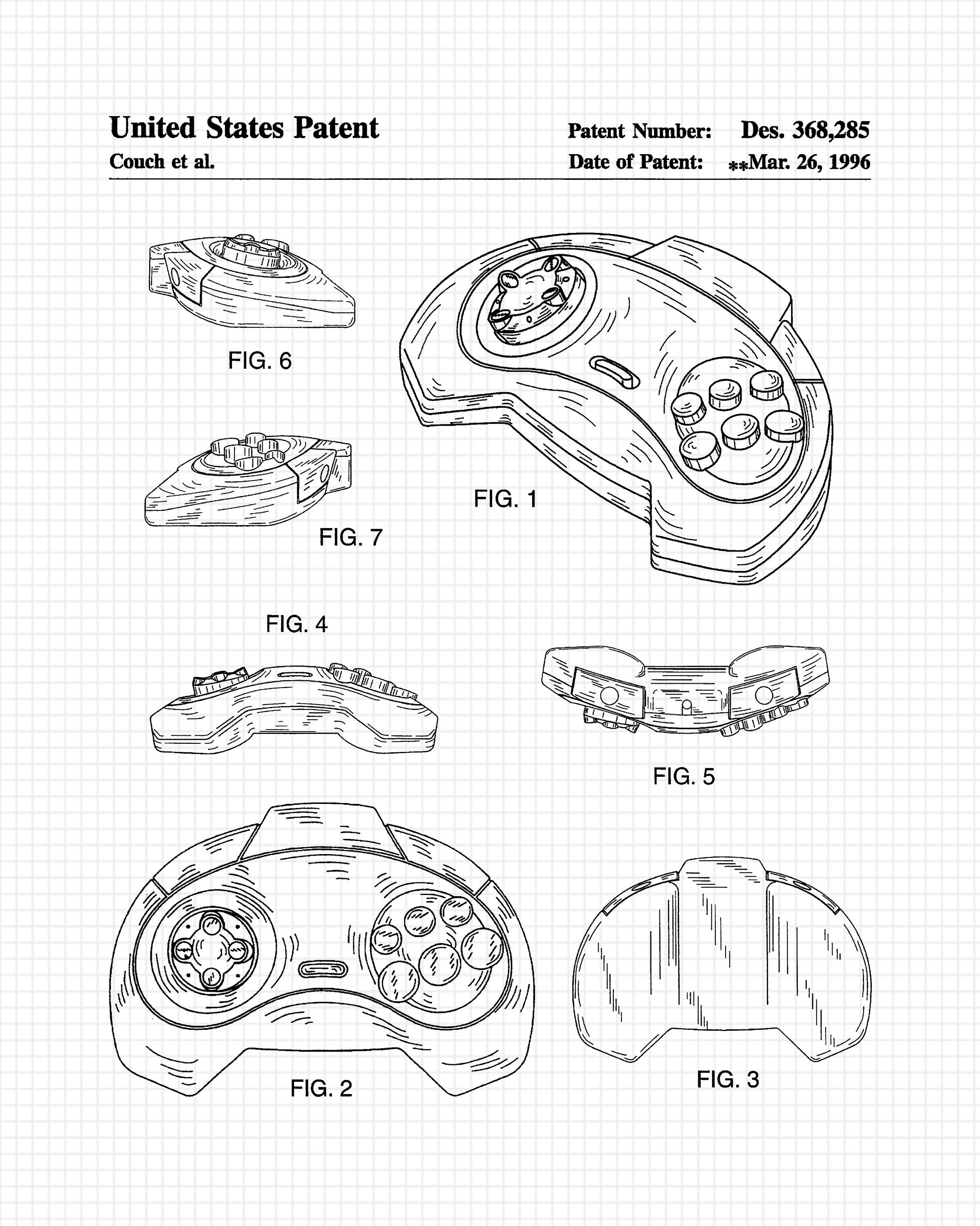 Sega Saturn Dimensions & Drawings
