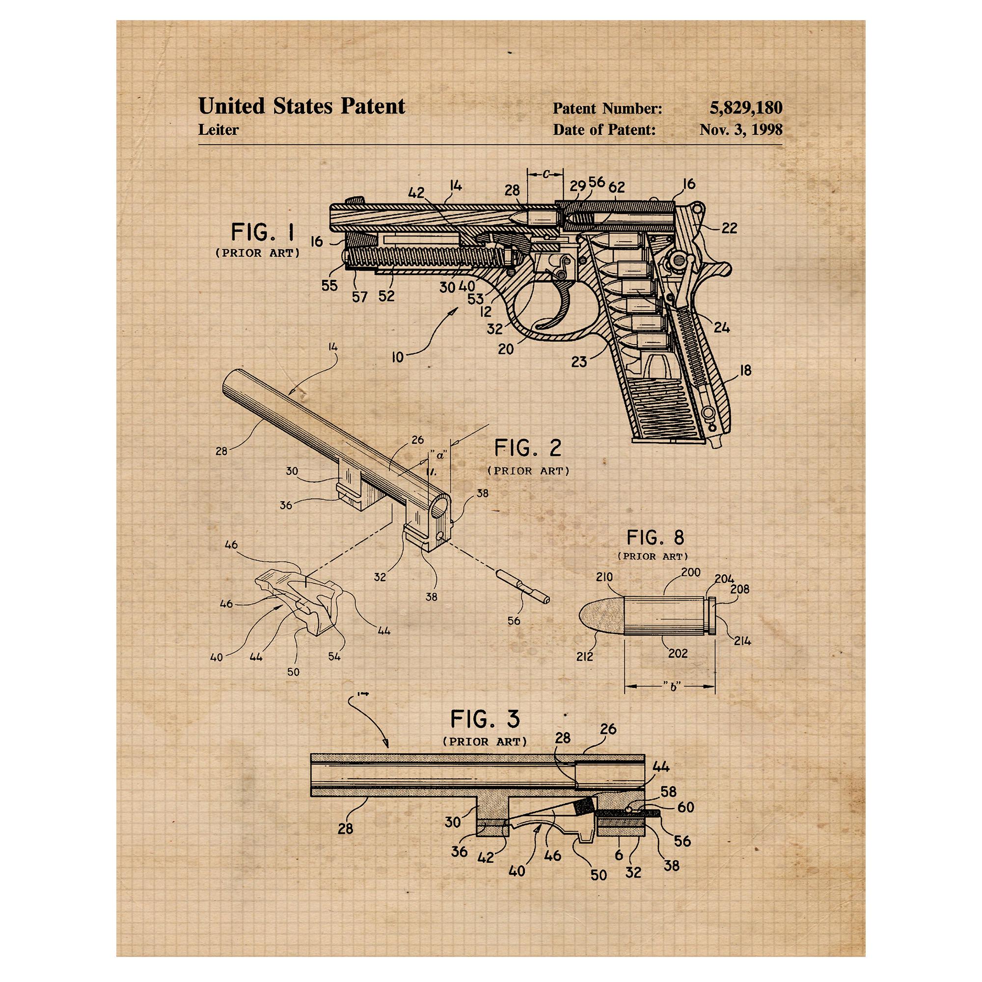 Patch Ricamata Smith & Wesson – 2 Pezzi Da Stirare O Cucire, Dimensione 3x3 Pollici