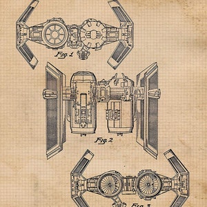 Star Vessels Vehicles Patent Poster Prints 6 Photos Unframed image 3
