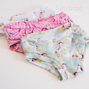 Whitney Knickers Child/Girls Size 1-12 Underwear PDF Sewing Pattern Easy Step by Step Tutorial  - Undies, Panties, A4, A0, Projector Files