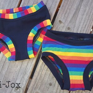 Whitney Knickers Child/Girls Size 1-12 Underwear PDF Sewing Pattern Easy Step by Step Tutorial  - Undies, Panties, A4, A0, Projector Files
