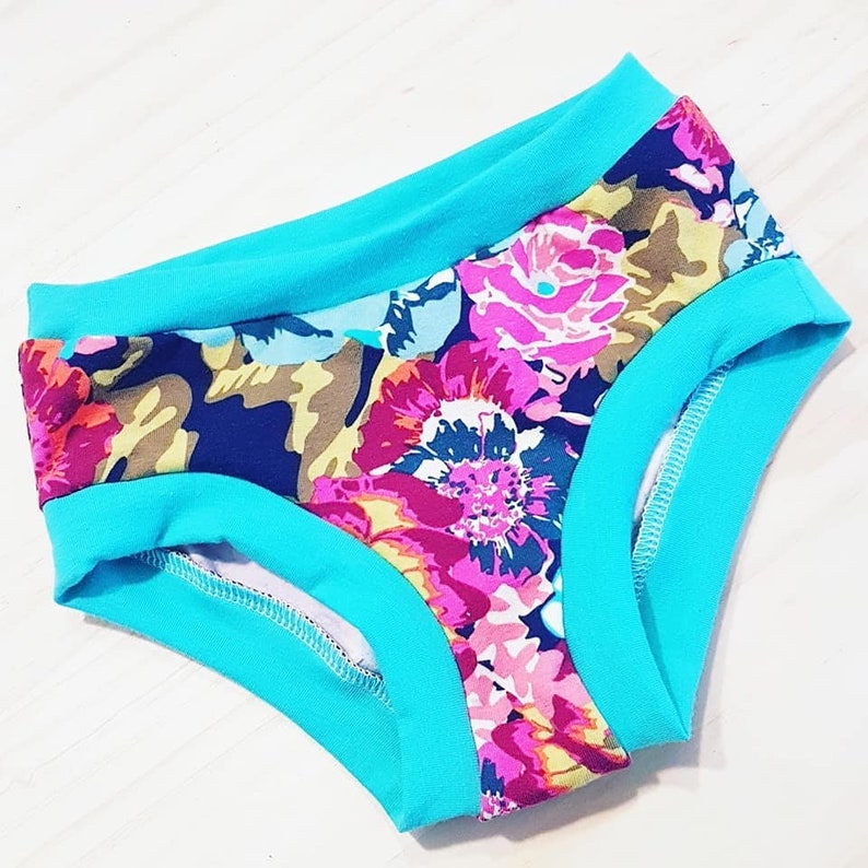 Whitney Knickers Girls 112 Underwear Knit PDF Sewing Pattern Etsy