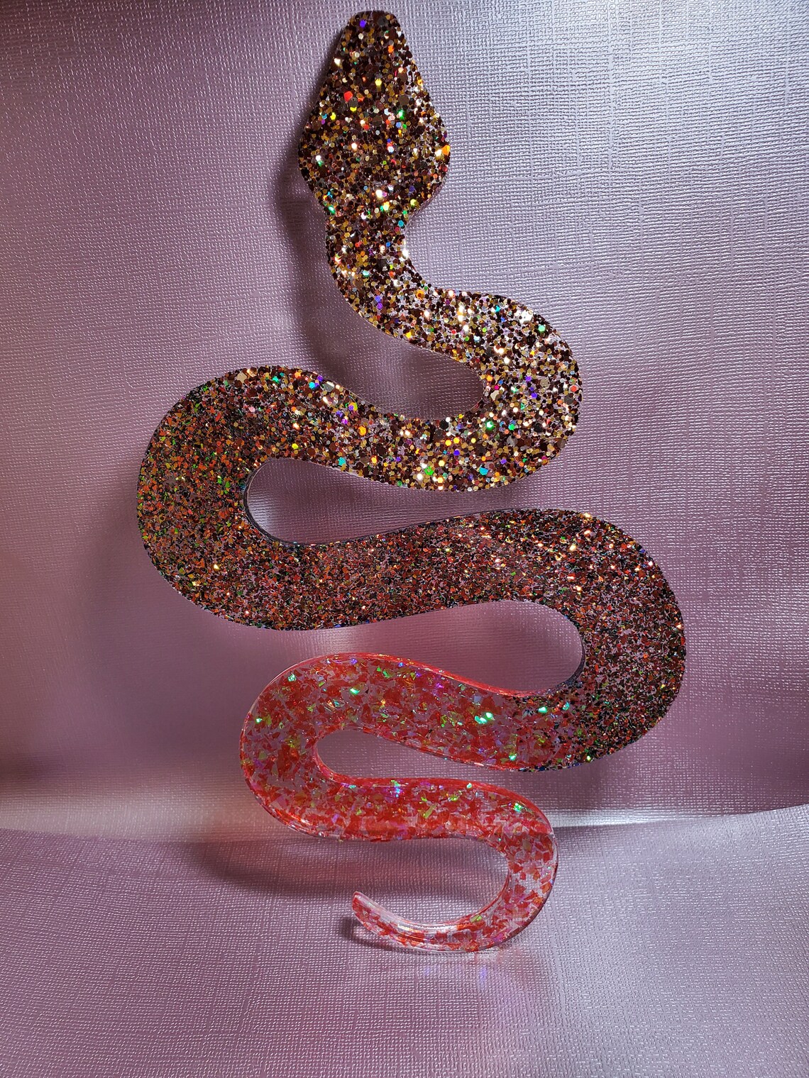 Resin snake decor Etsy