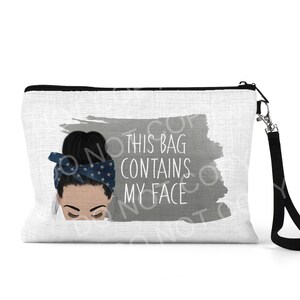 Digital sublimation image for cosmetic bag, digital image for cosmetic bag