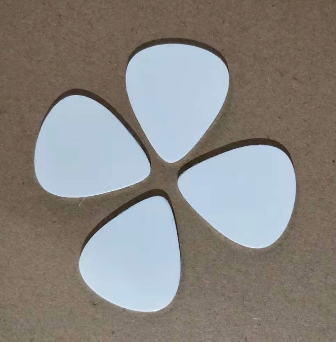 Set of 10 Sublimation Aluminum Guitar Picks Sublimation Etsy