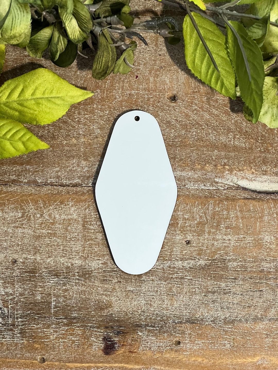 Motel Keychain Blank, Sublimation Keychain Blanks,seaside Sass Designs