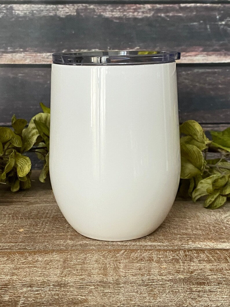 Sublimation Wine Glass Blank Wine Cup Blank Sublimation Etsy