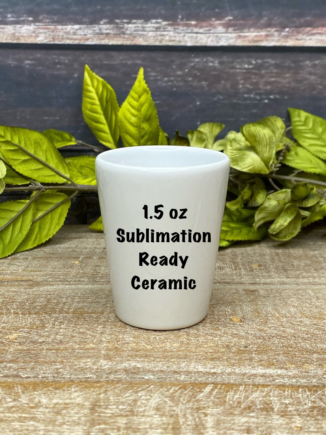 Sublimation ceramic shot glass blank shot glass blank Etsy