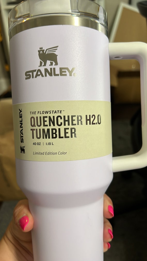 40 oz Stanley Quencher H2.0 Tumbler Name Plate SUBLIMATION BLANK