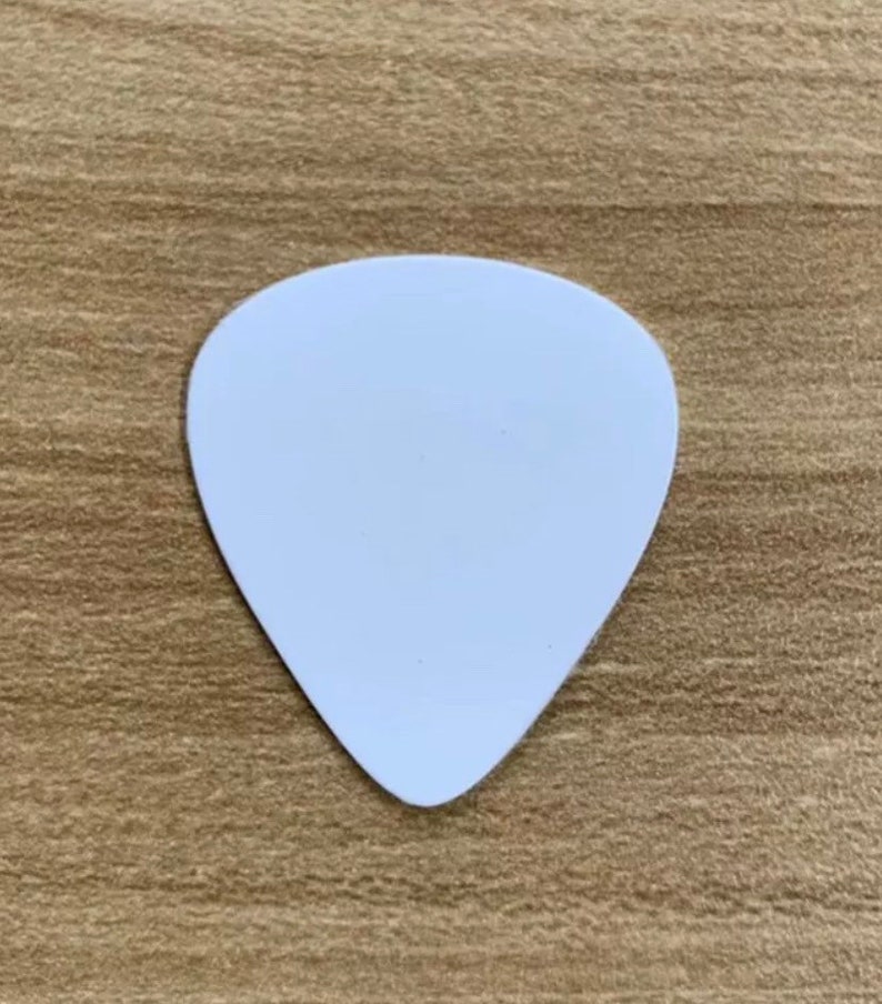 Set of 10 Sublimation Aluminum Guitar Picks Sublimation Etsy Australia
