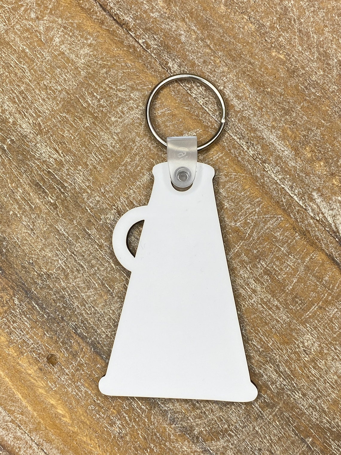 SET OF 10 Megaphone Keychain Sublimation Blank Sublimation Etsy