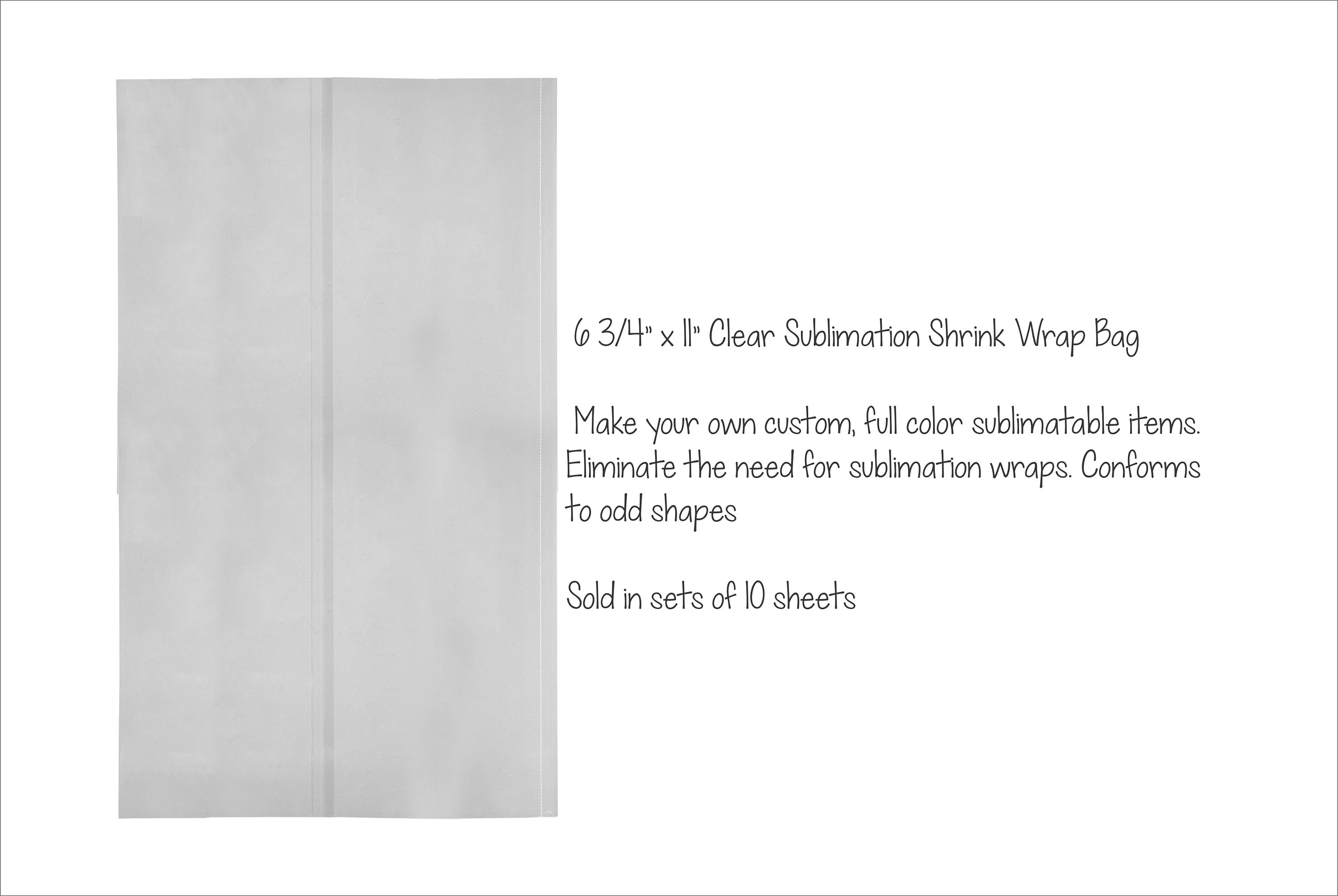 Shrink Wrap Sublimation Shrink Wrap Shrink Wrap Sleeve Etsy