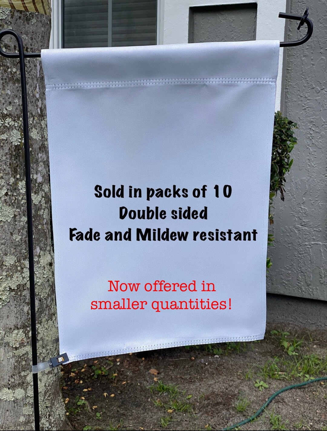 Ready to Ship Sublimation Double Sided Garden Flag Blank Etsy