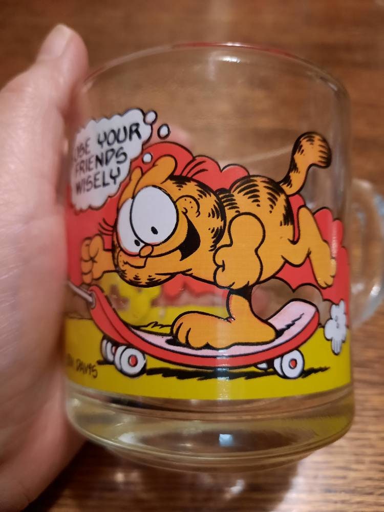 1970s Garfield Characters Mc Donald Coffee Mug Use Your - Etsy
