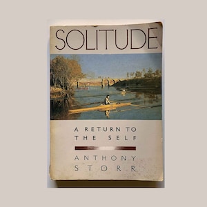 Solitude: A return to the self by Anthony Storr  Used books for sale, Book lover gift