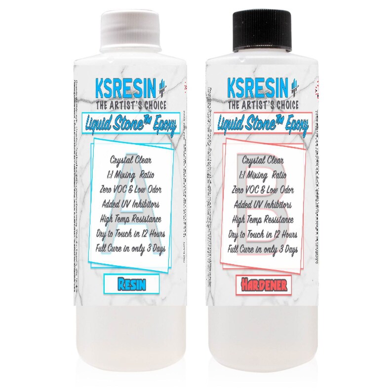 KSResin Liquid Stone Epoxy Resin/Barton Resin/Tabletop Etsy