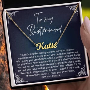 Unbiological Sisters Gift, Unbiological Sister Necklace for Her, Best Friend Gift for Female, Friendship Jewelry, Gifts for Her, BFF Gift
