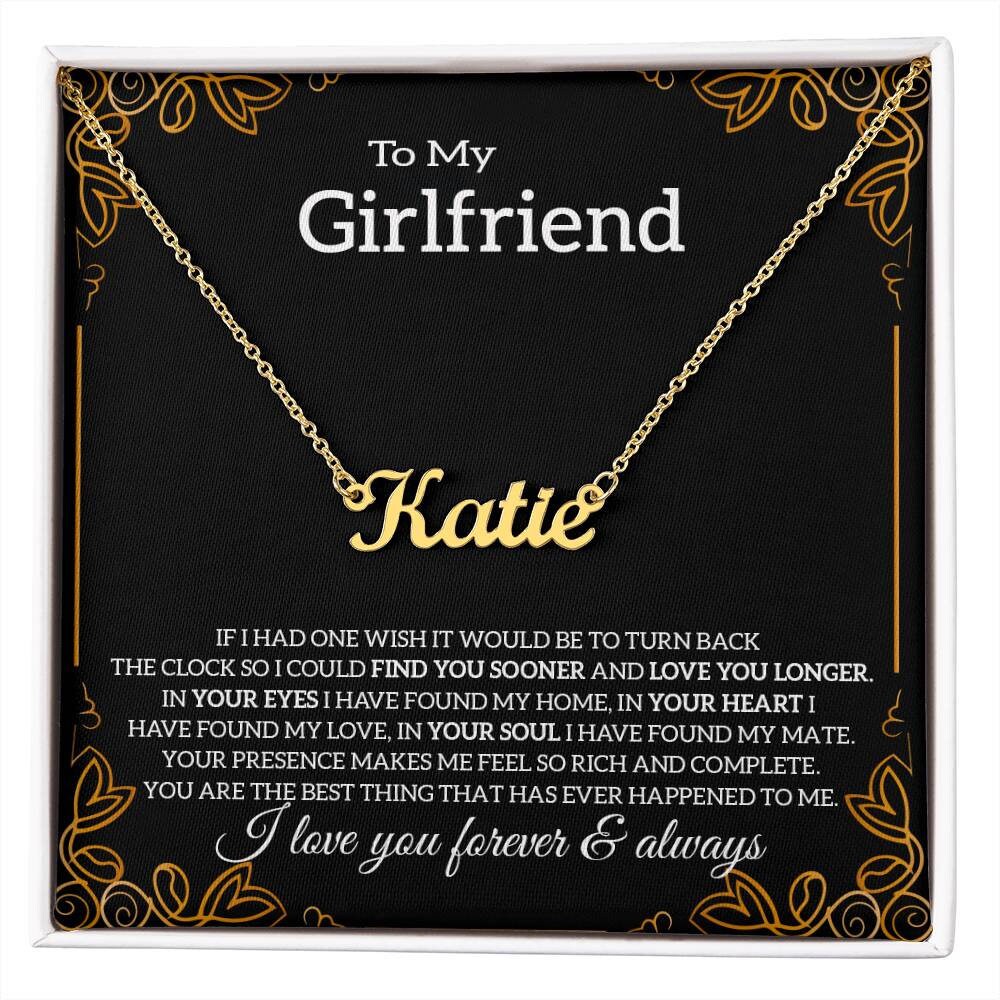 Necklaces for your girlfriend outlet