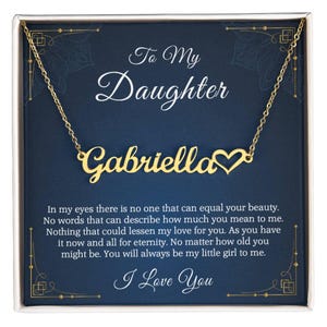 To My Sister-ketting, zus cadeau hart naamketting, sieraden cadeaus voor zus met berichtenkaart led luxe doos