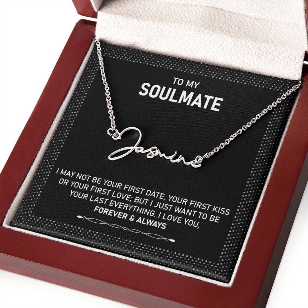 To My Soulmate- Princess Crown Necklace With Card In A Gift Box main image 0